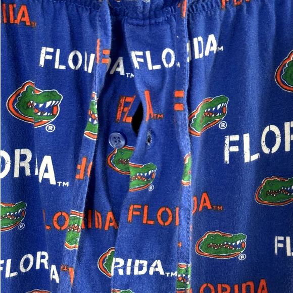 FLORIDA GATORS MENS DRAW STRING PAJAMA PANTS WITH BUTTON FLY SIZE XL SPORTSWEAR - Picture 4 of 8